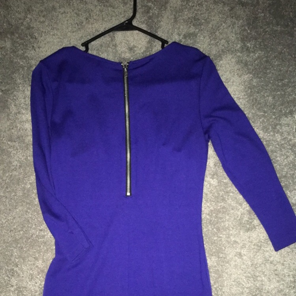 Blue dress